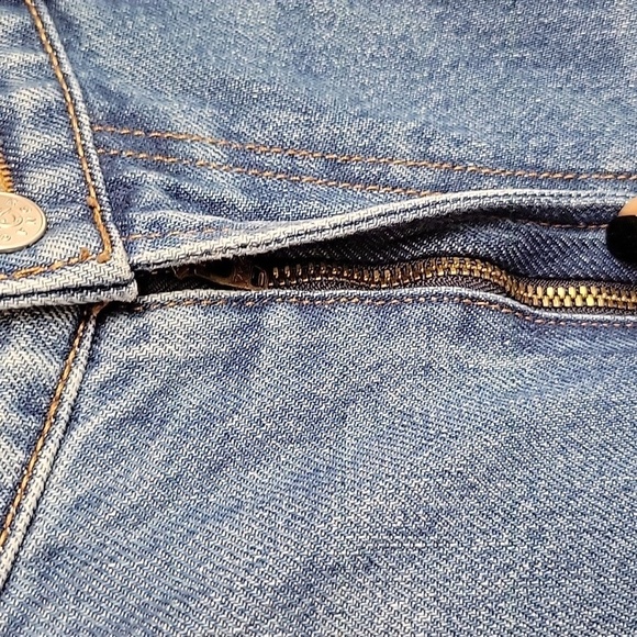 MOTHER Size 29 High Waist Double Stack Ankle Straight Jeans Delicious Memories - Picture 6 of 12